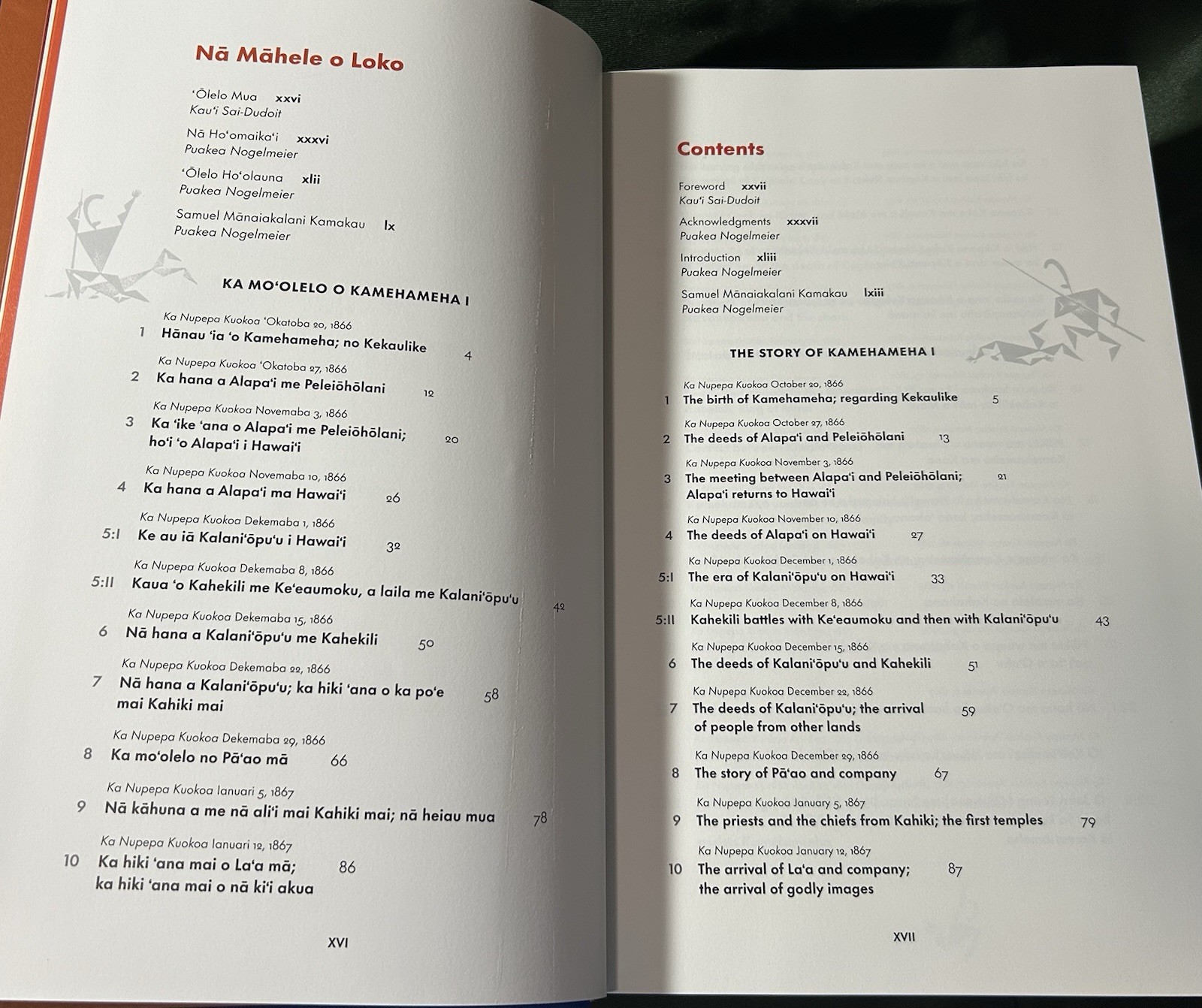 KE KUMU AUPUNI Hawaiian Nationhood S KAMAKAU HC 2023 Kamehameha Bilingual