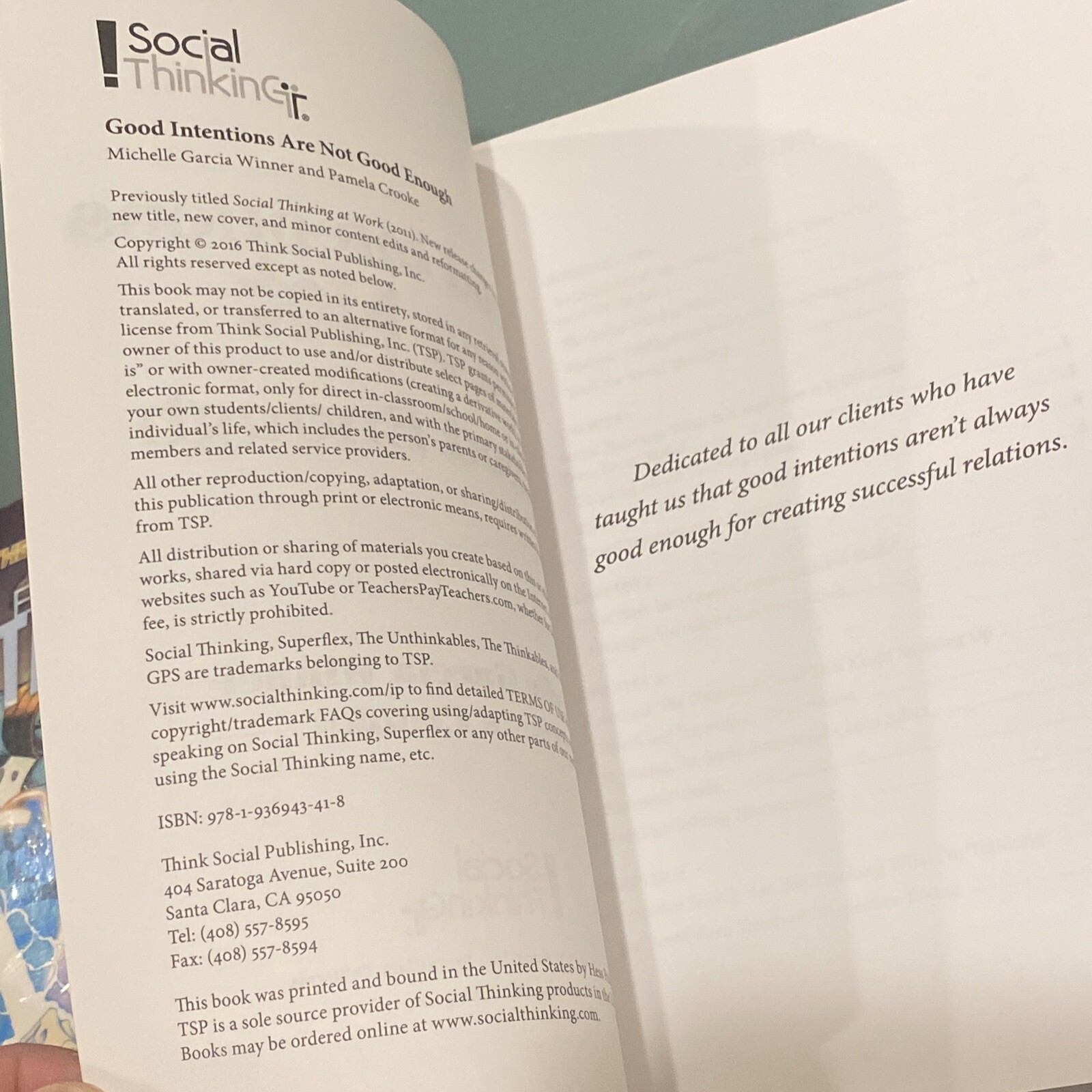 Good Intentions Are Not Good Enough Michelle Garcia Winner Pamela Crooke