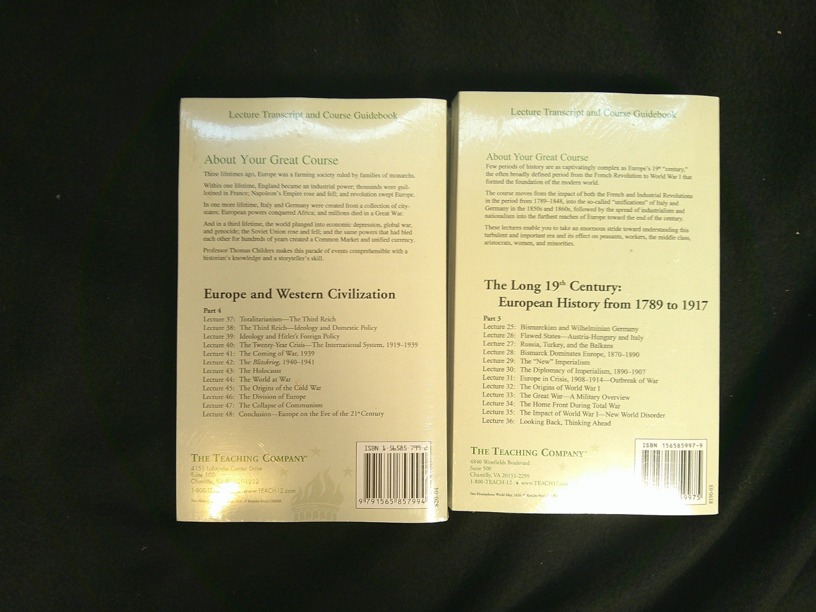 The Great Courses The Teaching Company NEW Sealed Europe History Modern
