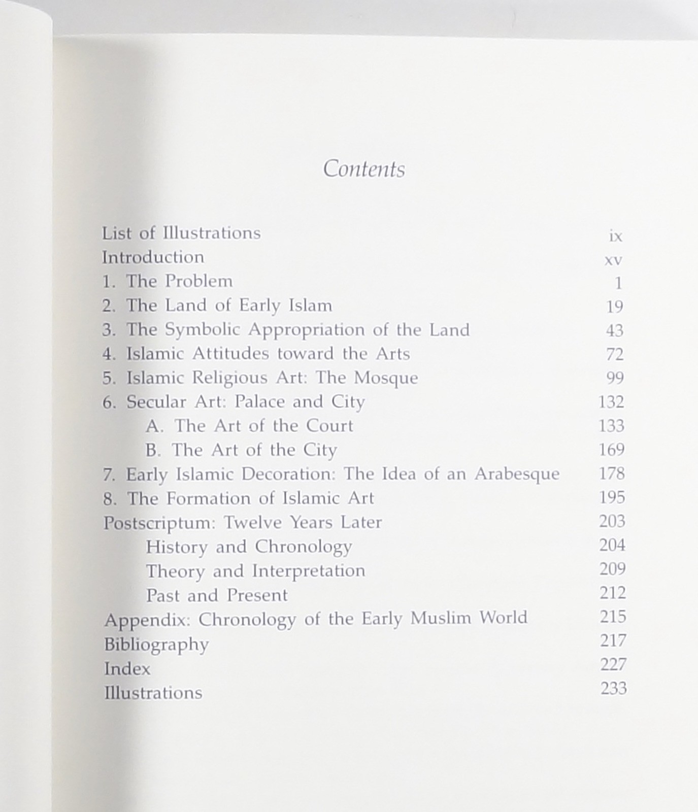 1987 Grabar THE FORMATION OF ISLAMIC ART history ARCHITECTURE abstraction tpb
