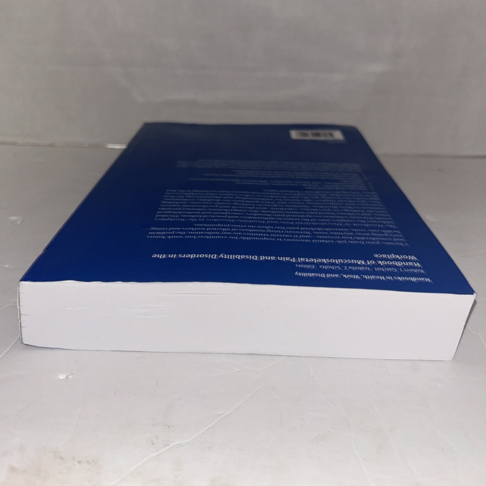 Handbook of Musculoskeletal Pain and Disability Disorders in the Workplace, H…