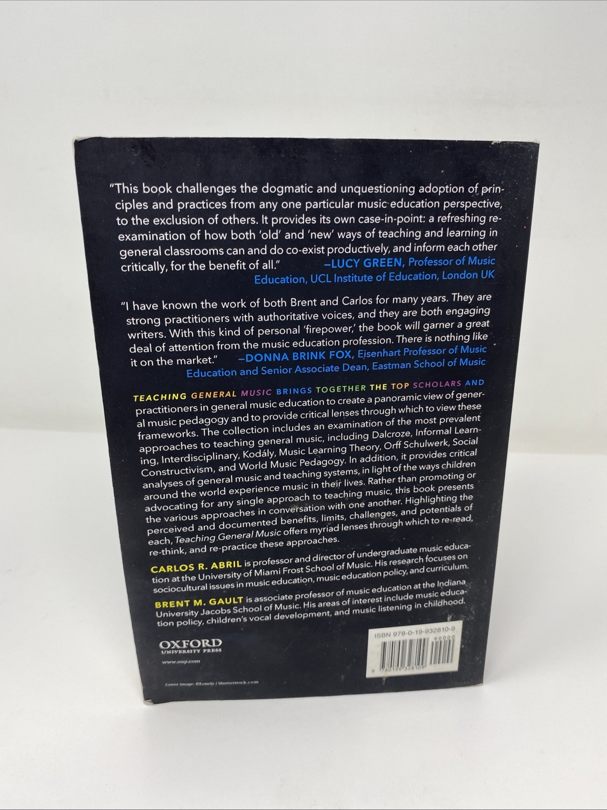 Teaching General Music Approaches Issues Viewpoints, 2016, Gault FREE SHIPPING!