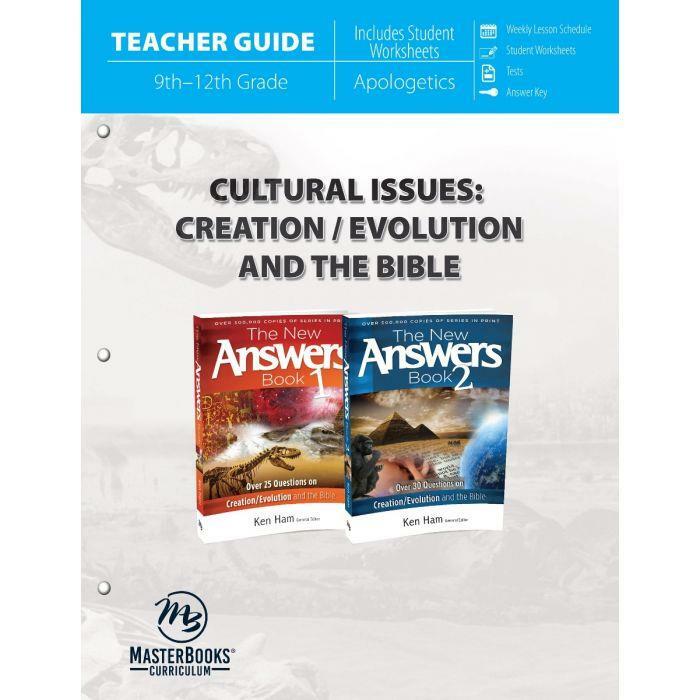 New Master Books CULTURAL ISSUES VOLUME 1 Curriculum Pack Apologetics Homeschool