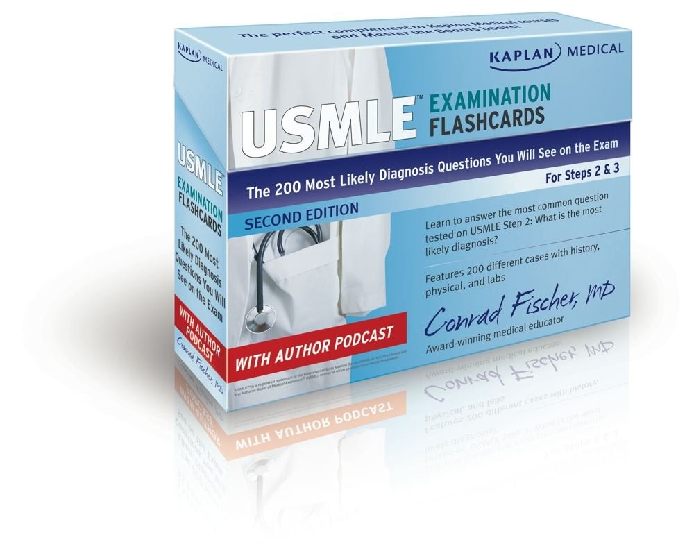 Kaplan Medical USMLE Examination Flashcards: The 200 “Most Likely Diagnosis”