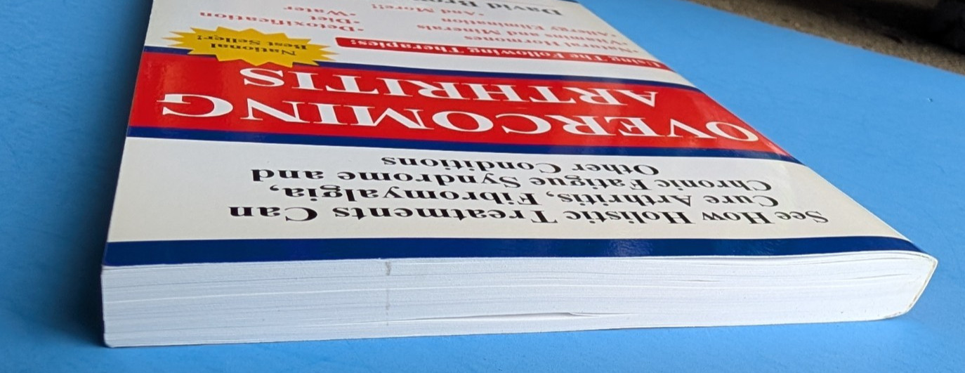 Overcoming Arthritis David Brownstein Fibromyalgia Chronic Fatigue Syndrome Book