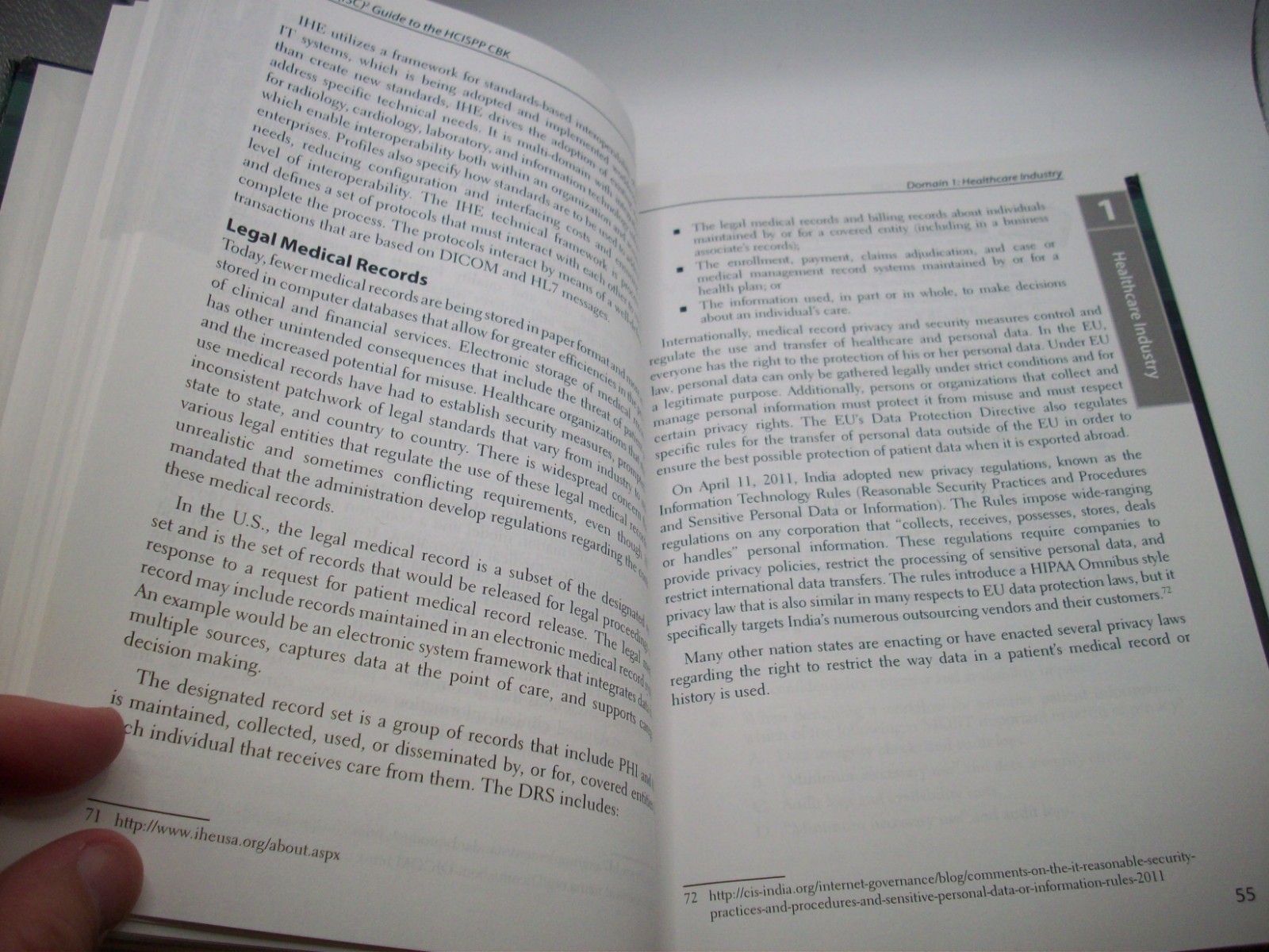 Official (ISC)2 Guide to the HCISPP CBK ((ISC)2 Press) by Hernandez – GOOD