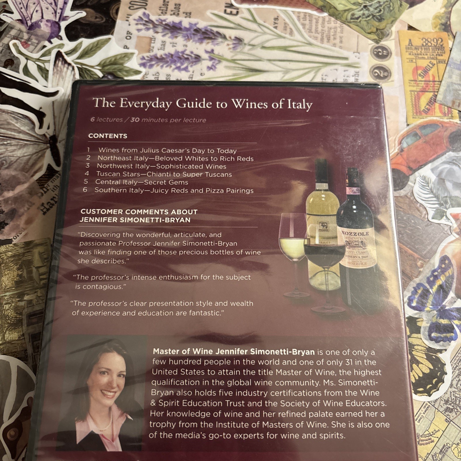 The Everyday Guide to Wines of Italy The Great Courses DVD SEALED