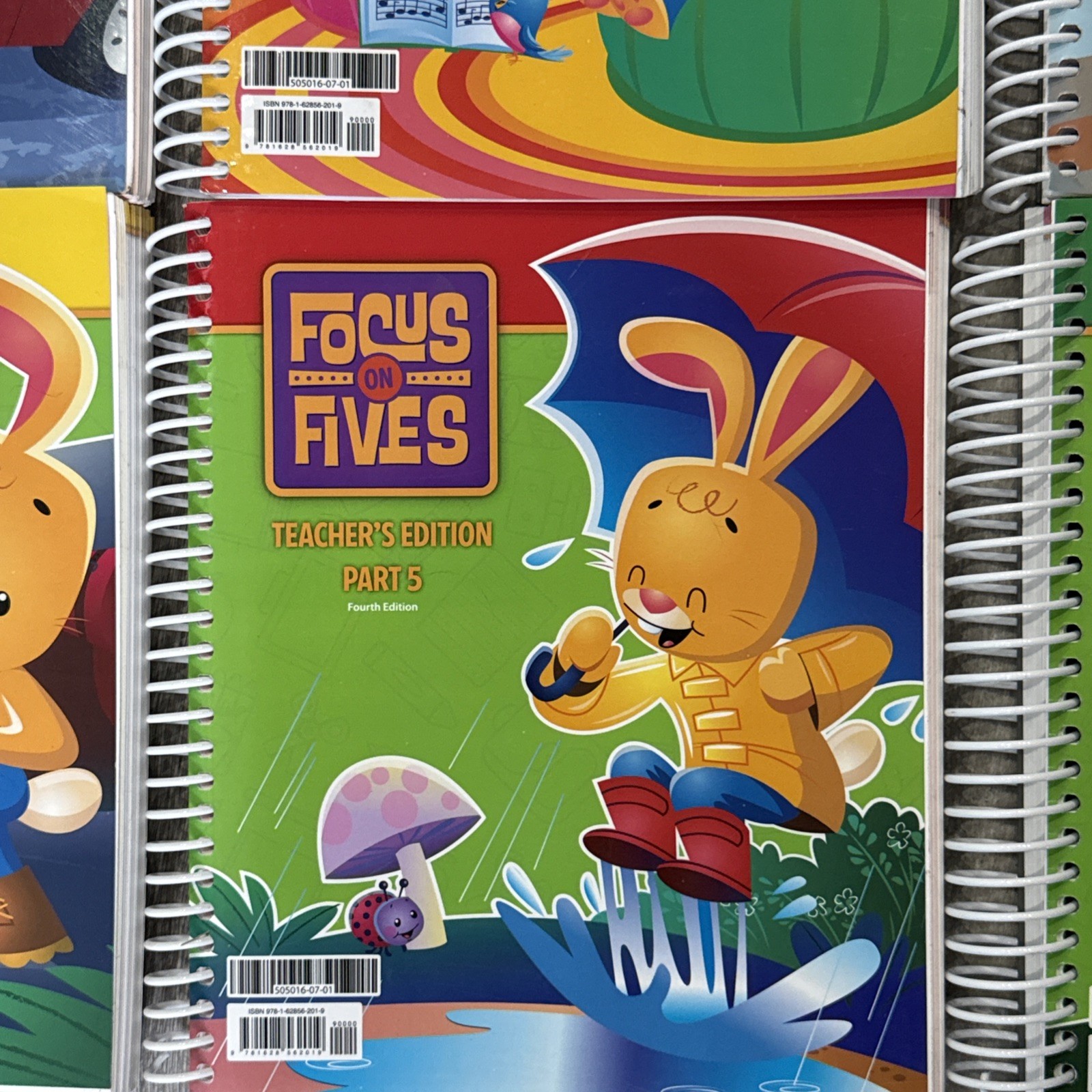 BJU Press K5 Focus On Fives, Teacher’Ed Parts 1-6, 4th Edition Phonics Practice