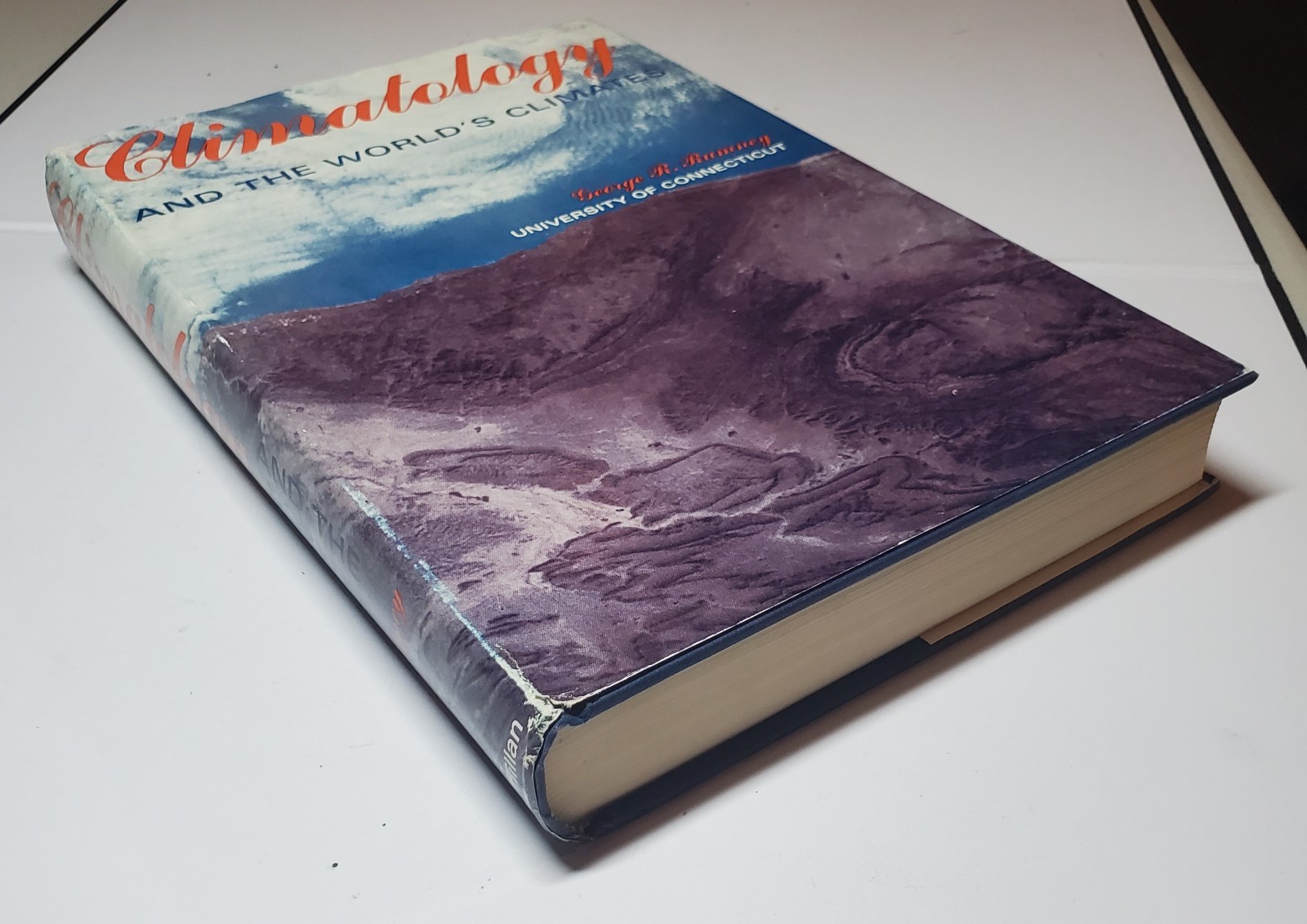 Climatology and World Climates by George R. Rumney Vintage 1968 HC 1st Ed. w/DJ