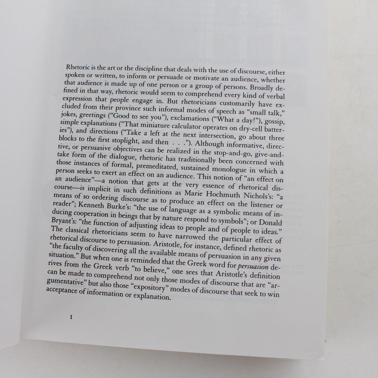 Classical Rhetoric for the Modern Student Book by Edward P J Corbett Robert J Co