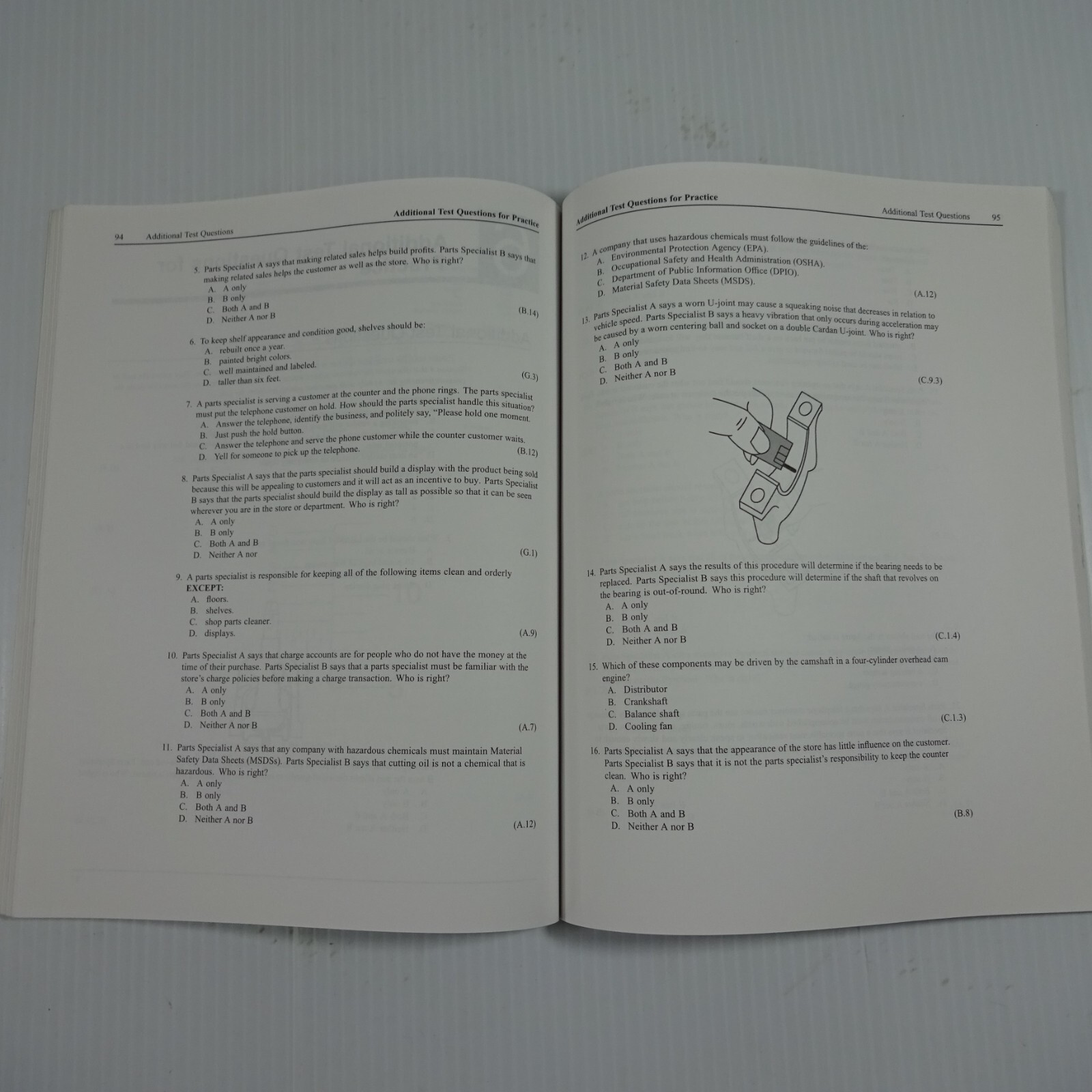Thomson Delmar Learning : Automotive ASE Test Preparation Manuals, 4th edition