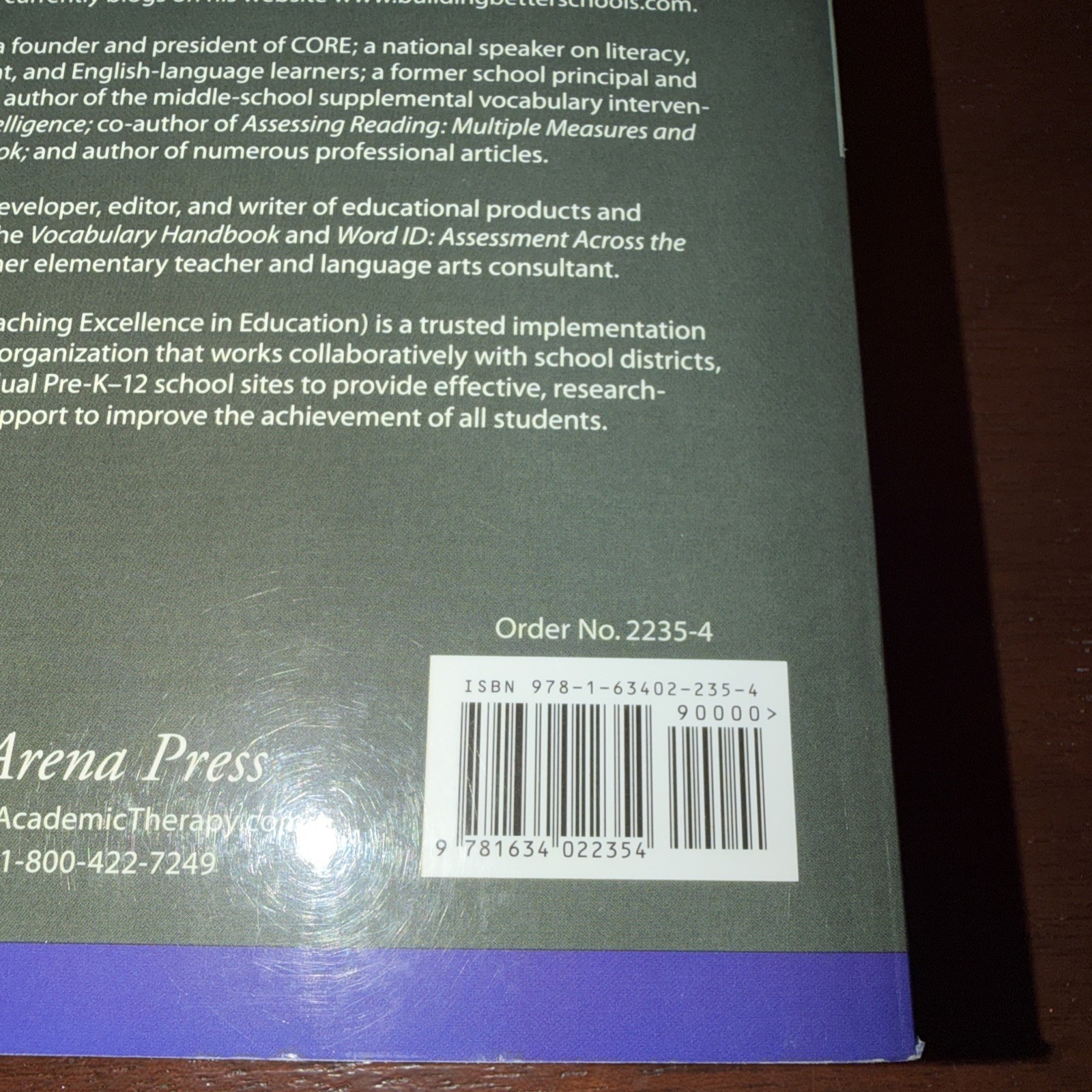 Teaching Reading Sourcebook – Bill Honig, 9781634022354, PB, VG, No Writing!
