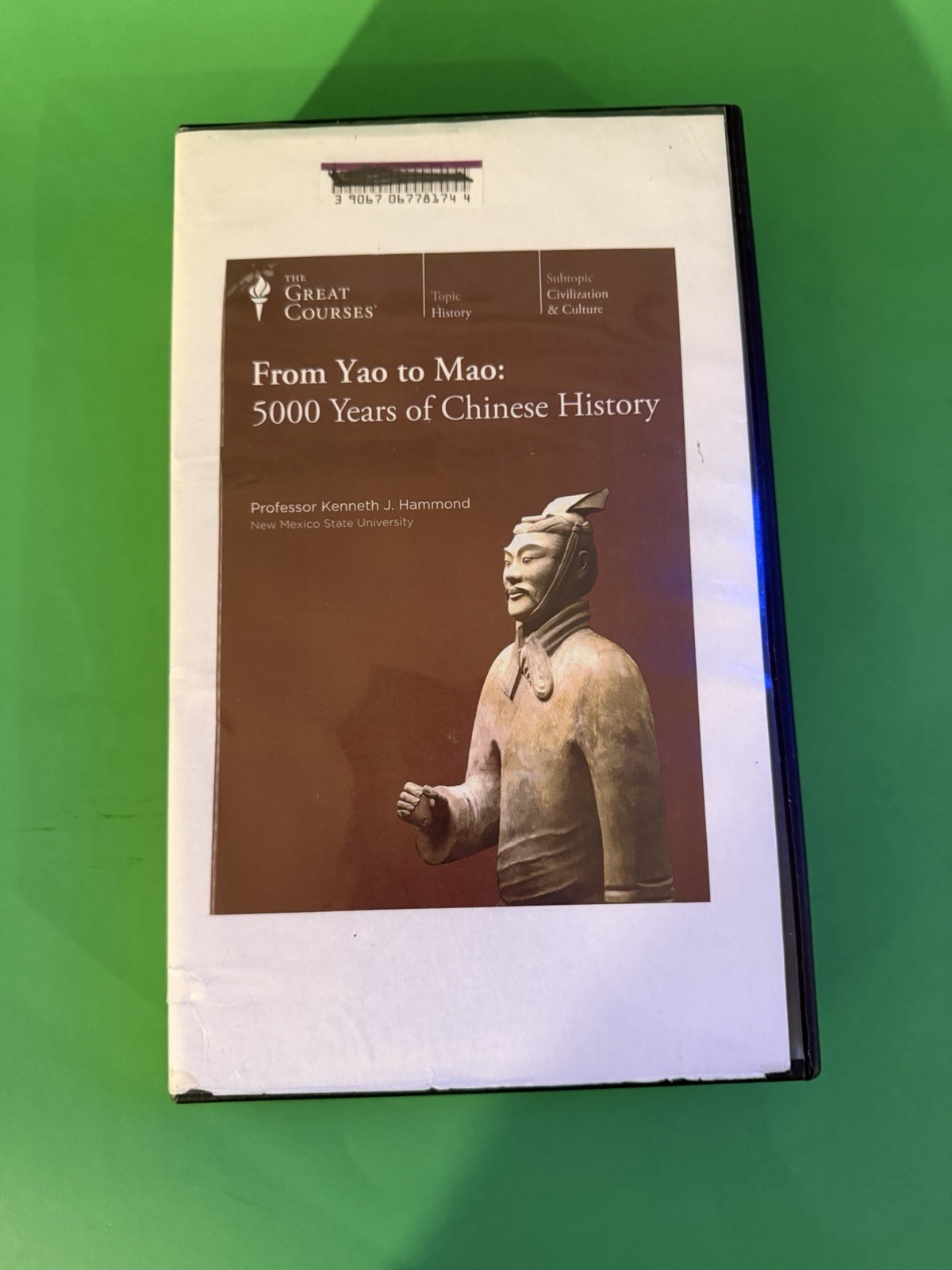 GREAT COURSES From Yao to Mao: 5000 Years of Chinese History/18 CD set EXLIBRARY