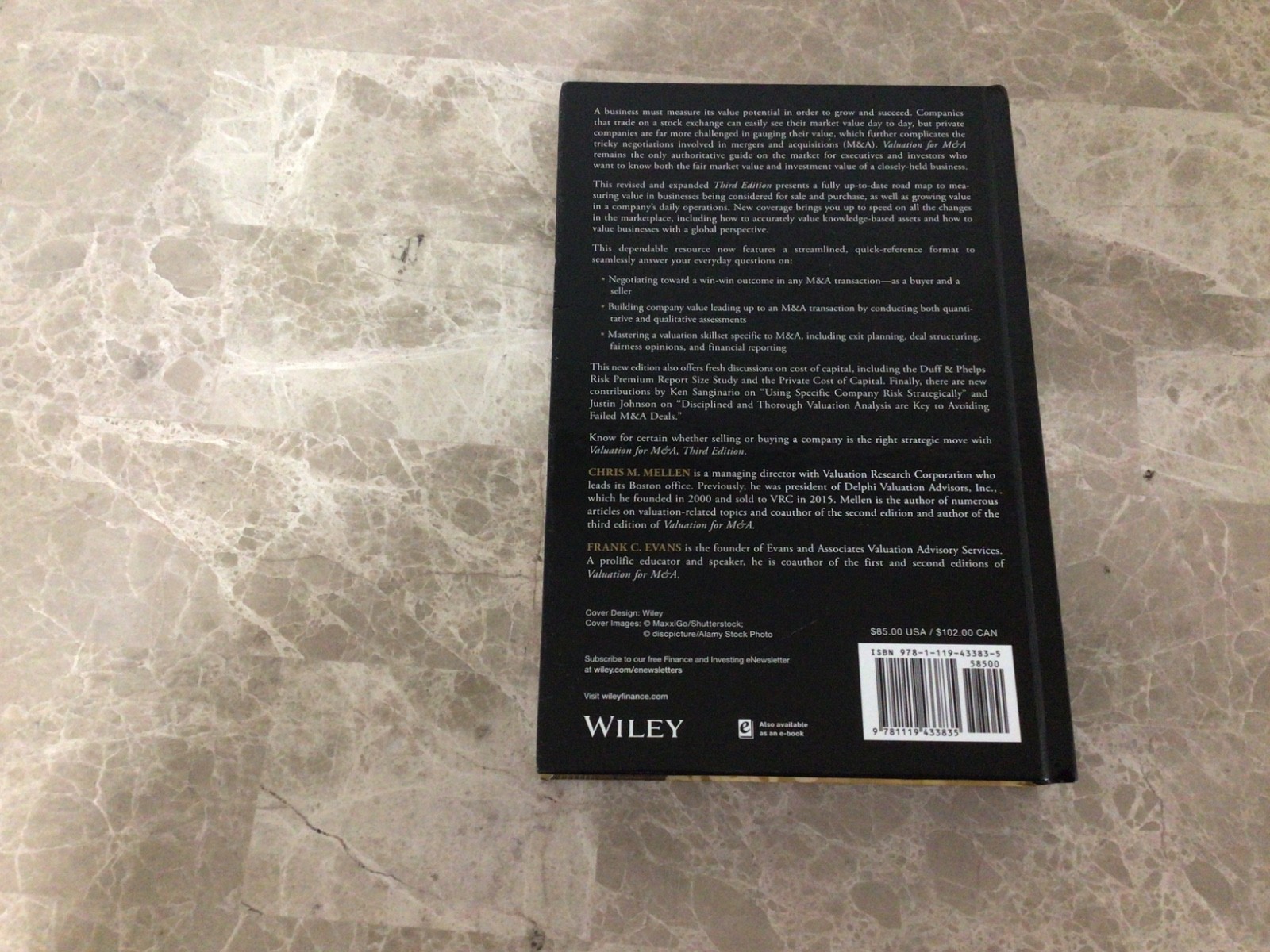 Valuation for M&A: Building and Measuring Private Company Value (Wiley Finance)