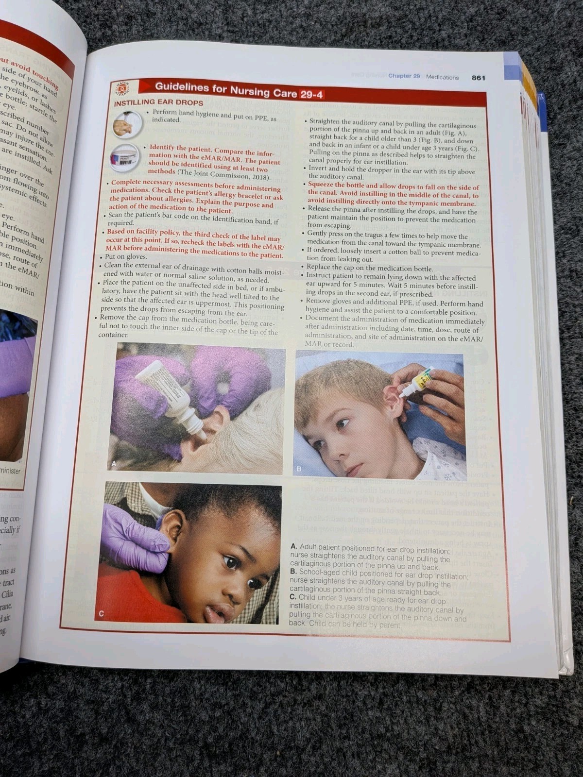 Fundamentals of Nursing 9th Edition Taylor Lynn Bartlett Hardcover Textbook HC