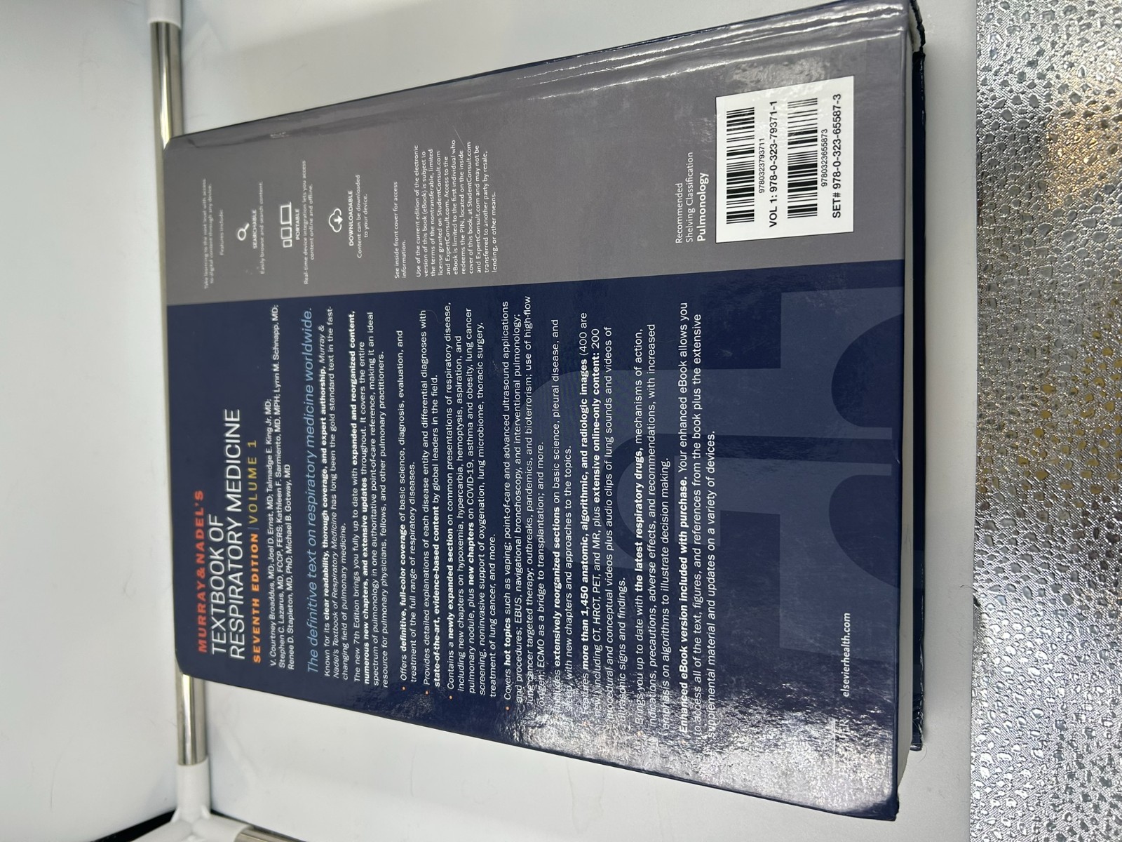 Murray and Nadel’s textbook of respiratory medicine seventh edition Volumen 1