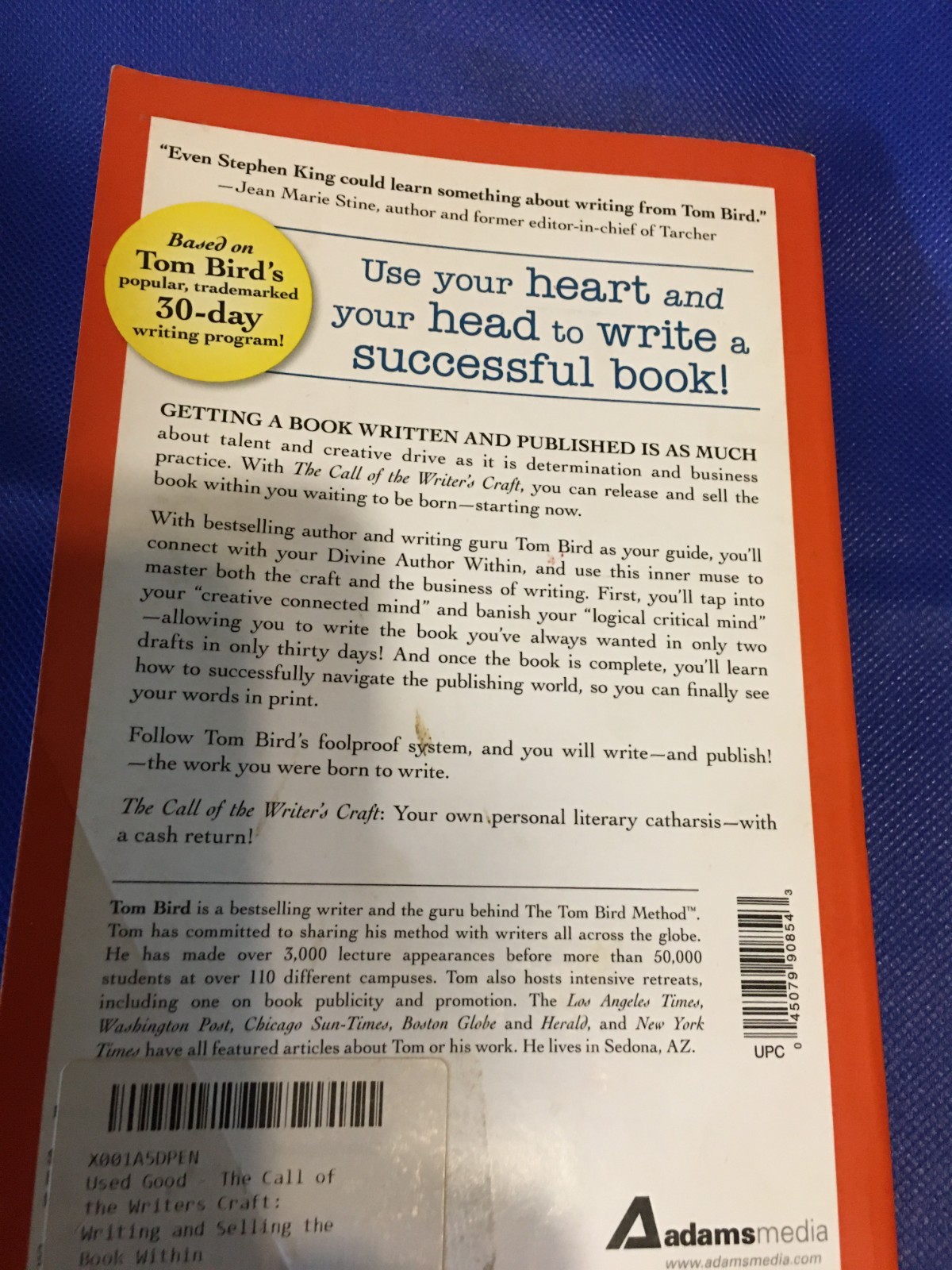 The Call of the Writer’s Craft by Tom Bird paperback
