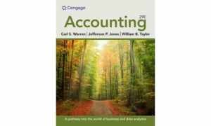 Accounting – Hardcover, by Warren Carl; Jones Jefferson; Tayler – Acceptable