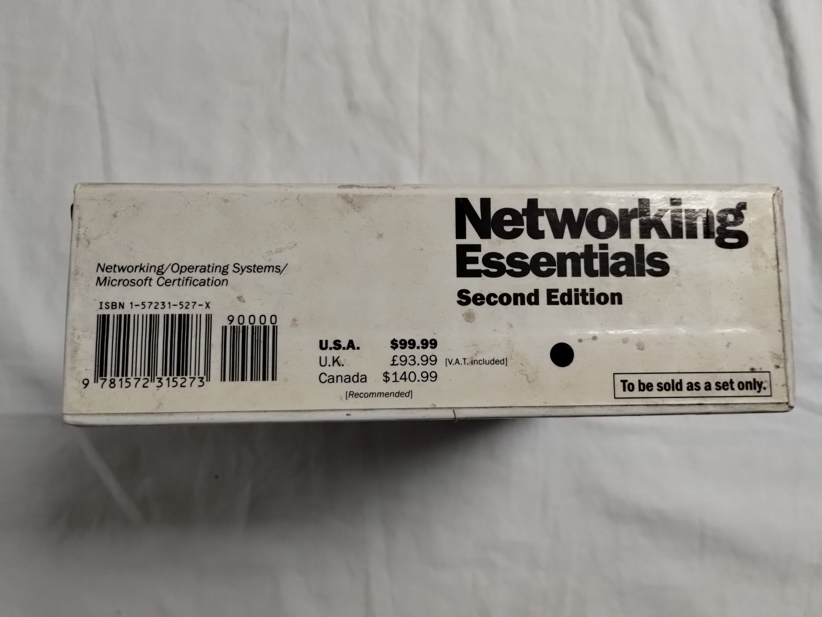 Networking Essentials : Second Edition 1997 VTG Book & 3-CD’s MCSE Exam Training