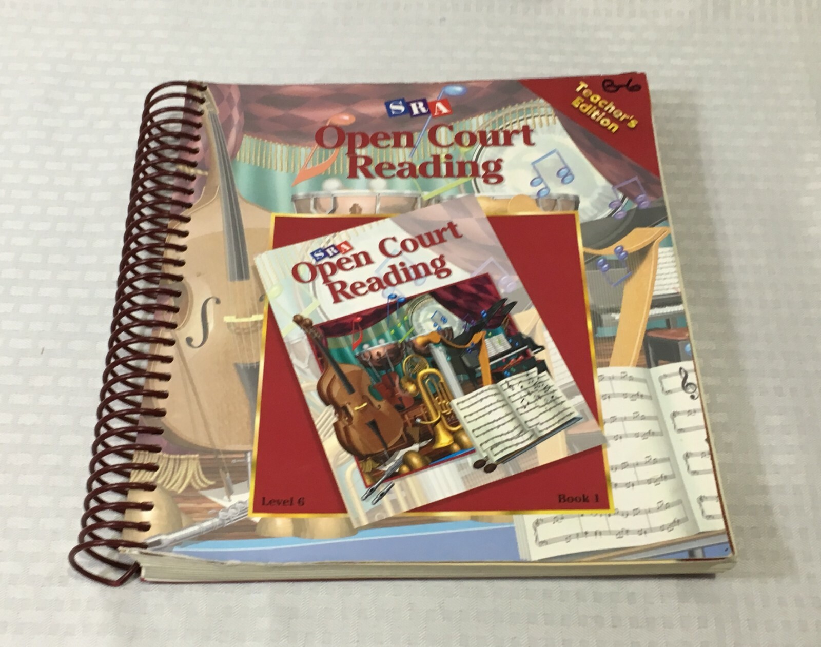 SRA OPEN COURT READING LEVEL 6 BOOK 1 – TEACHER’S EDITION – C 2000