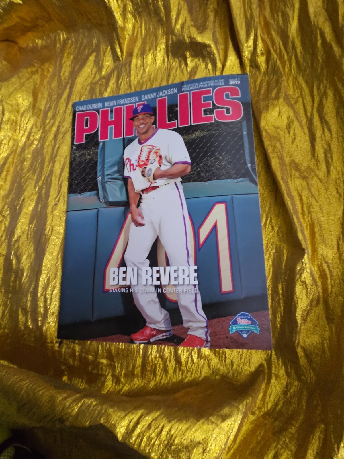 PHILADELPHIA PHILLIES MAGAZINE Issue TWO 2 2013 96 Pages BEN REVERE CHAD DURBIN