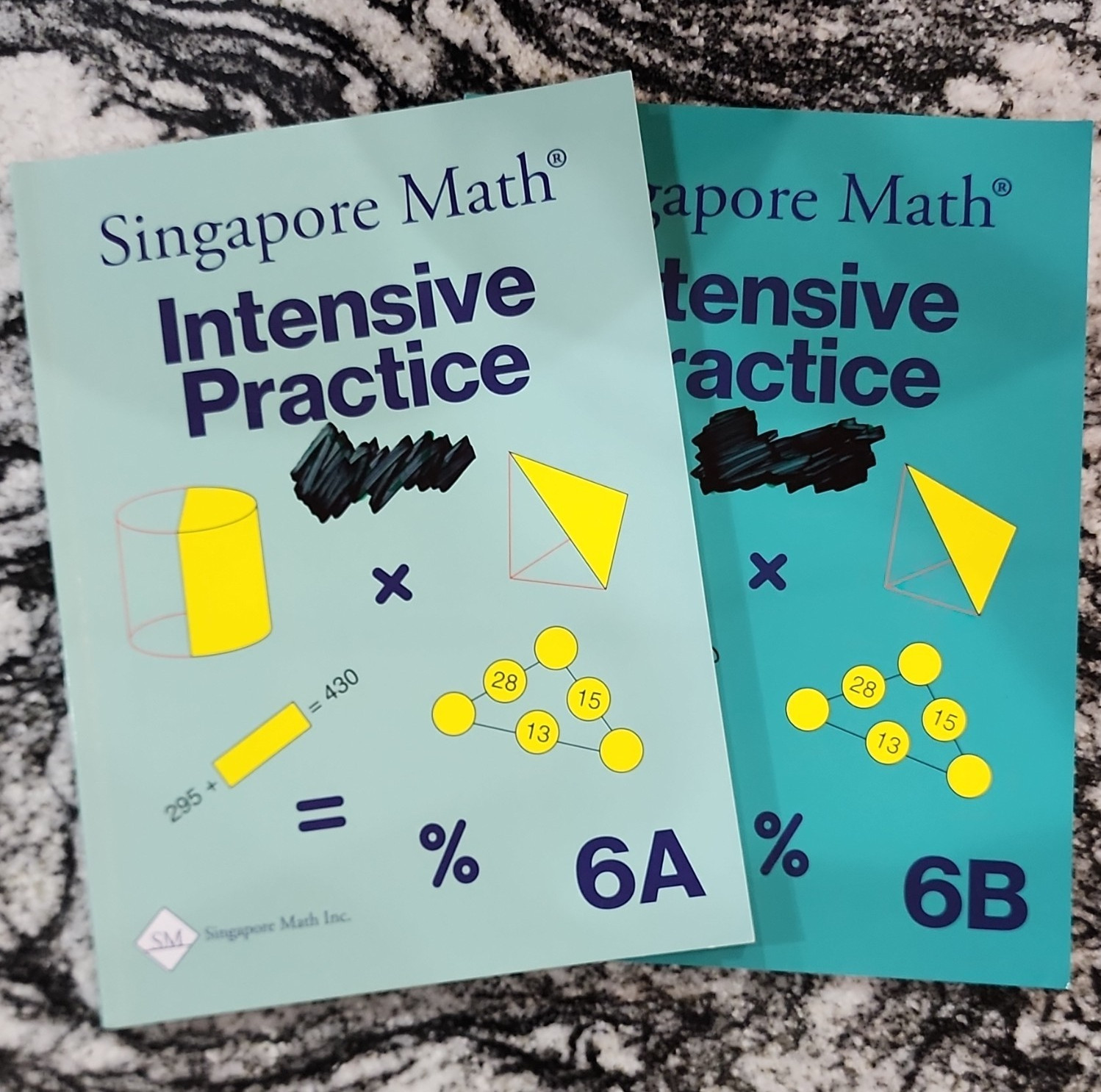 Singapore Math Intensive Practice 6A & 6B Workbook Paperback Elementary Math