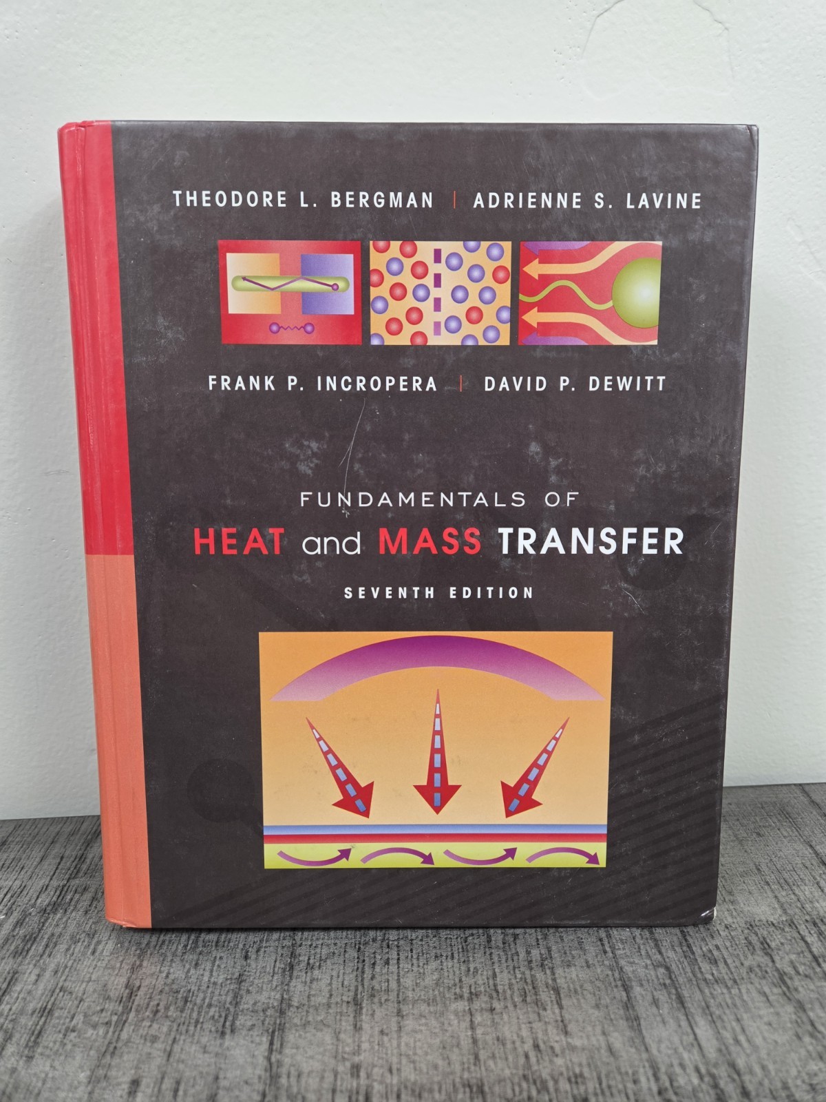 Fundamentals of Heat and Mass Transfer 7th Edition Hardcover – GOOD Condition