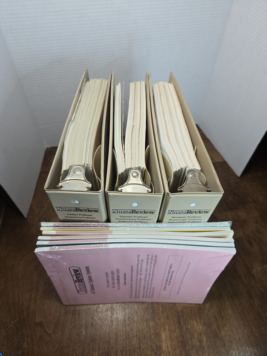 Nurse Review Clinical Update System – Volumes 1, 2 & 3 in 3-Ring Binders