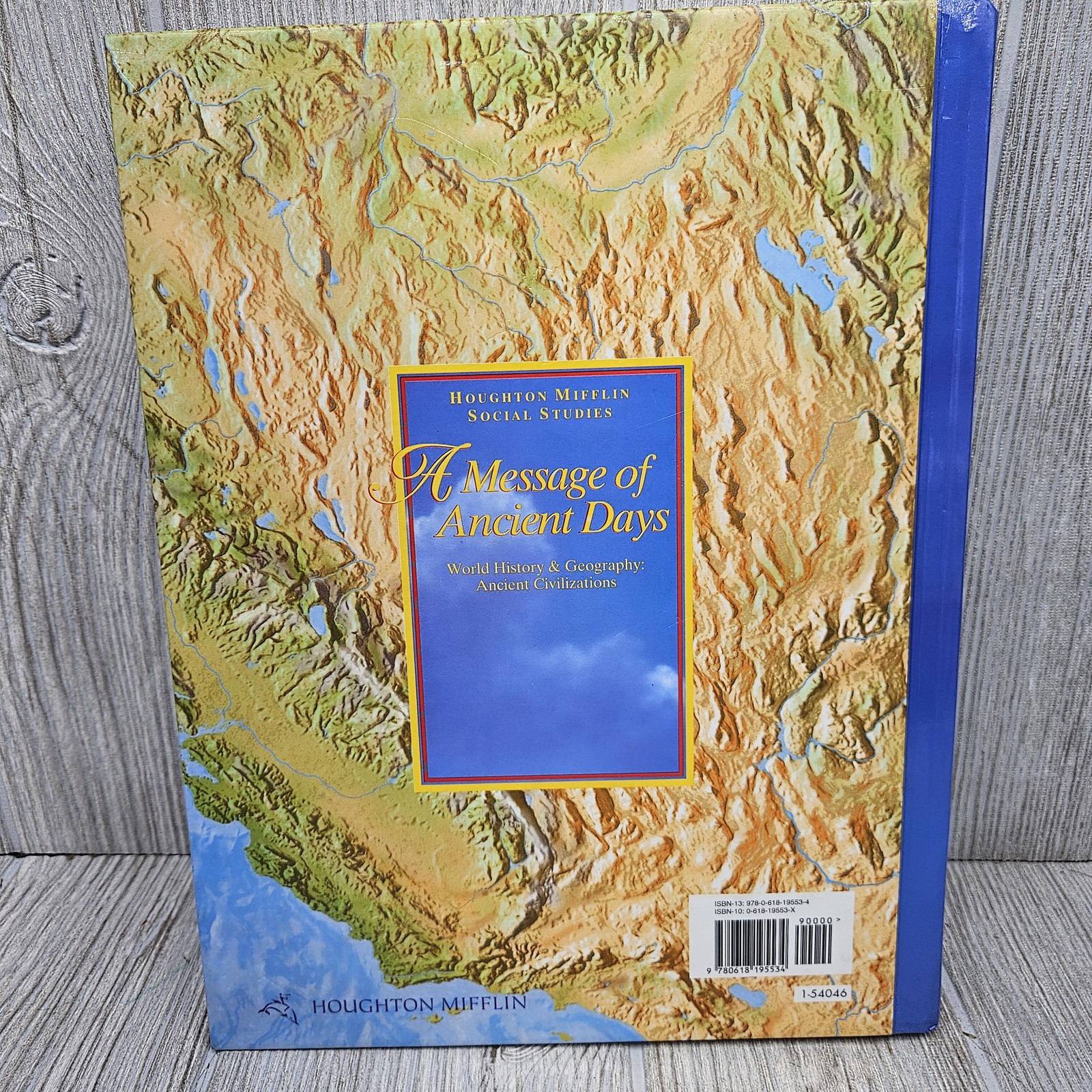 A Message of Ancient Days Houghton Mifflin Social Studies World History Hardcove