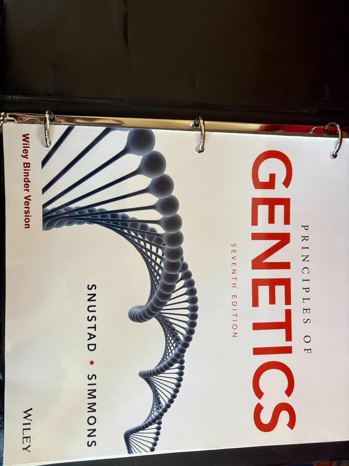 Principles of GENETICS Seventh Edition