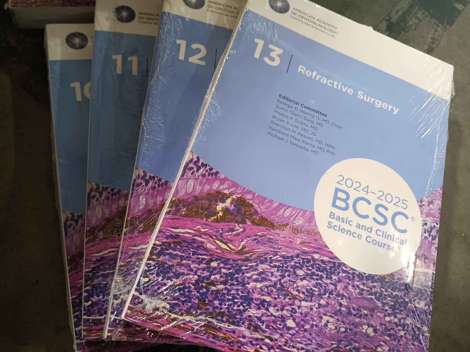 2024-2025 BCSC Basic & Clinical Science Course Complete Print Set – 13 Books