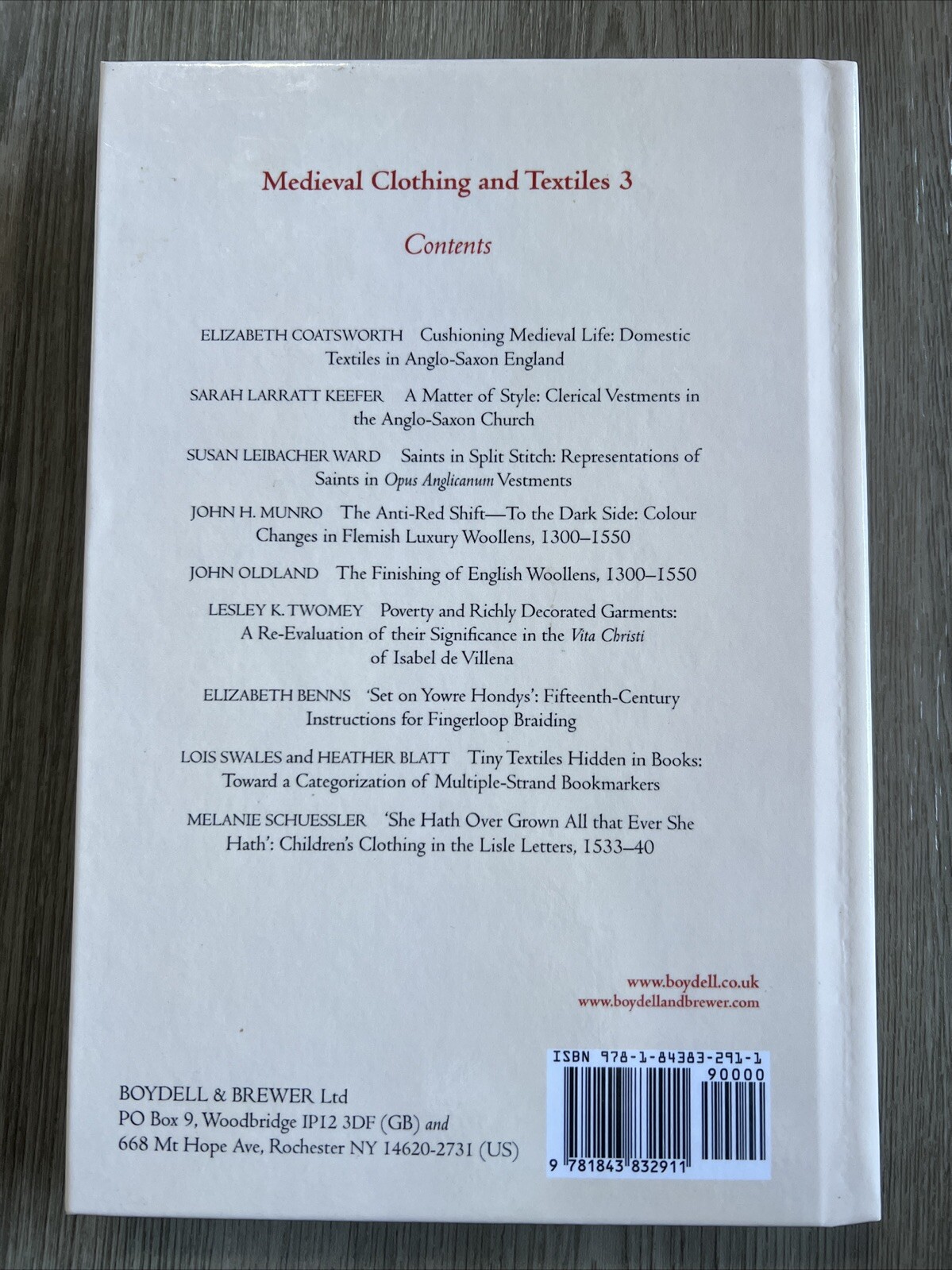 Medieval Clothing and Textiles Ser.: Medieval Clothing and Textiles 3 by Heather