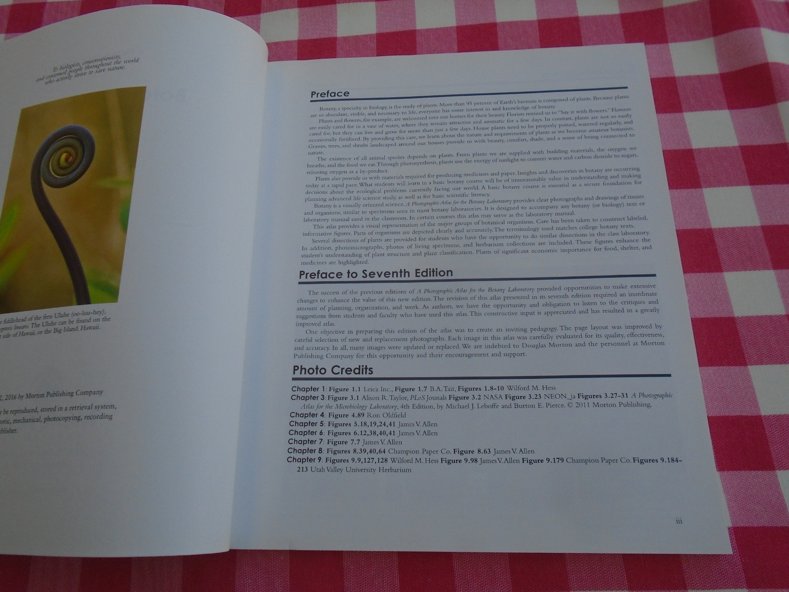 A Photographic Atlas for the Botany Laboratory 7th Edition By Samuel R. Rushfort