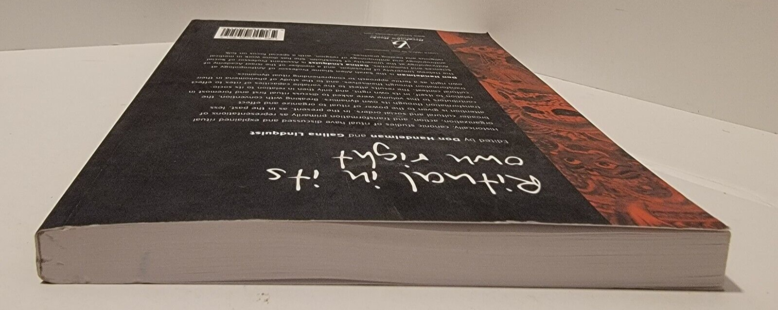 Ritual in Its Own Right: Handelman/Lundquist PB/LN/2005 (see photos)