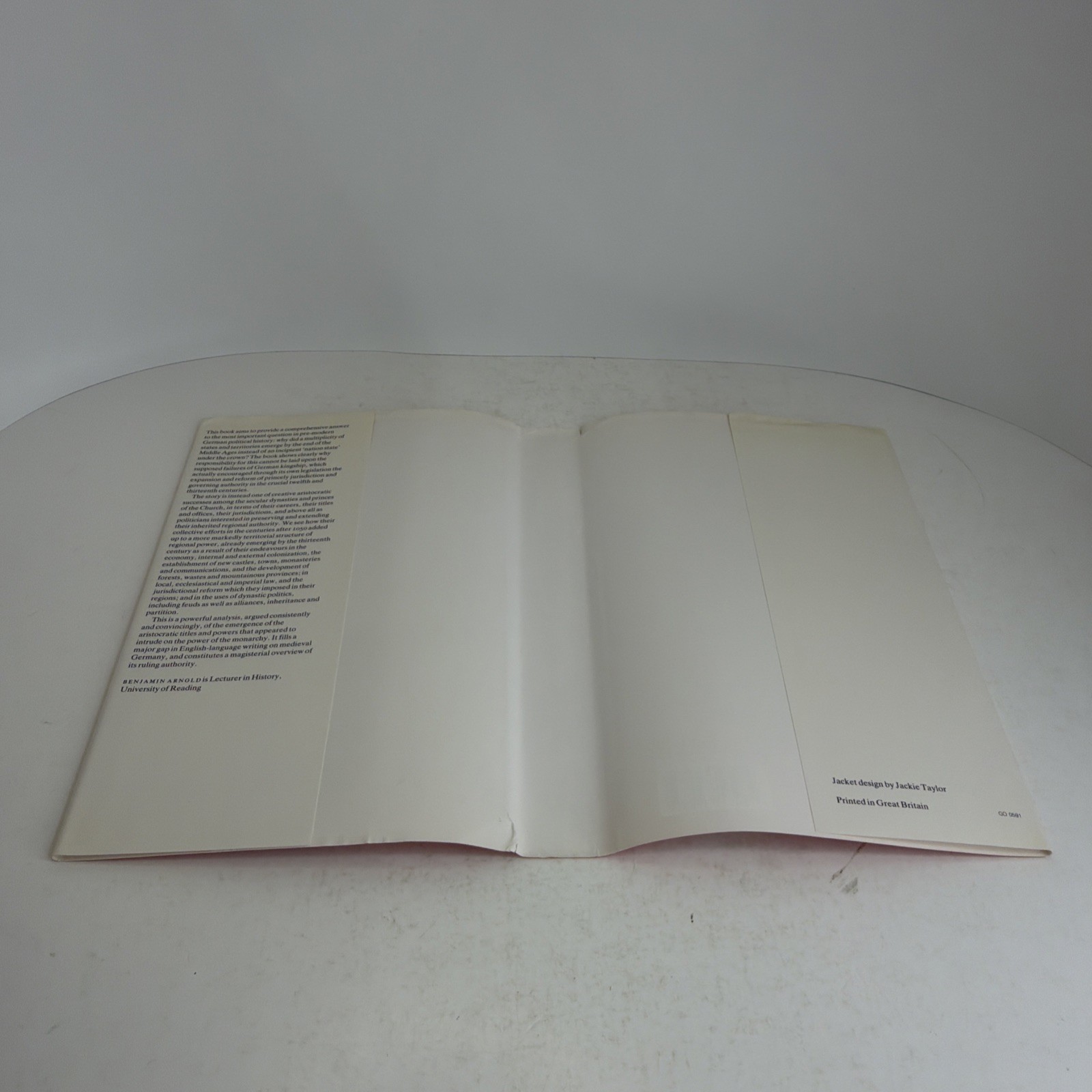 Arnold, Benjamin Princes and Territories in Medieval Germany Benjamin Arnold