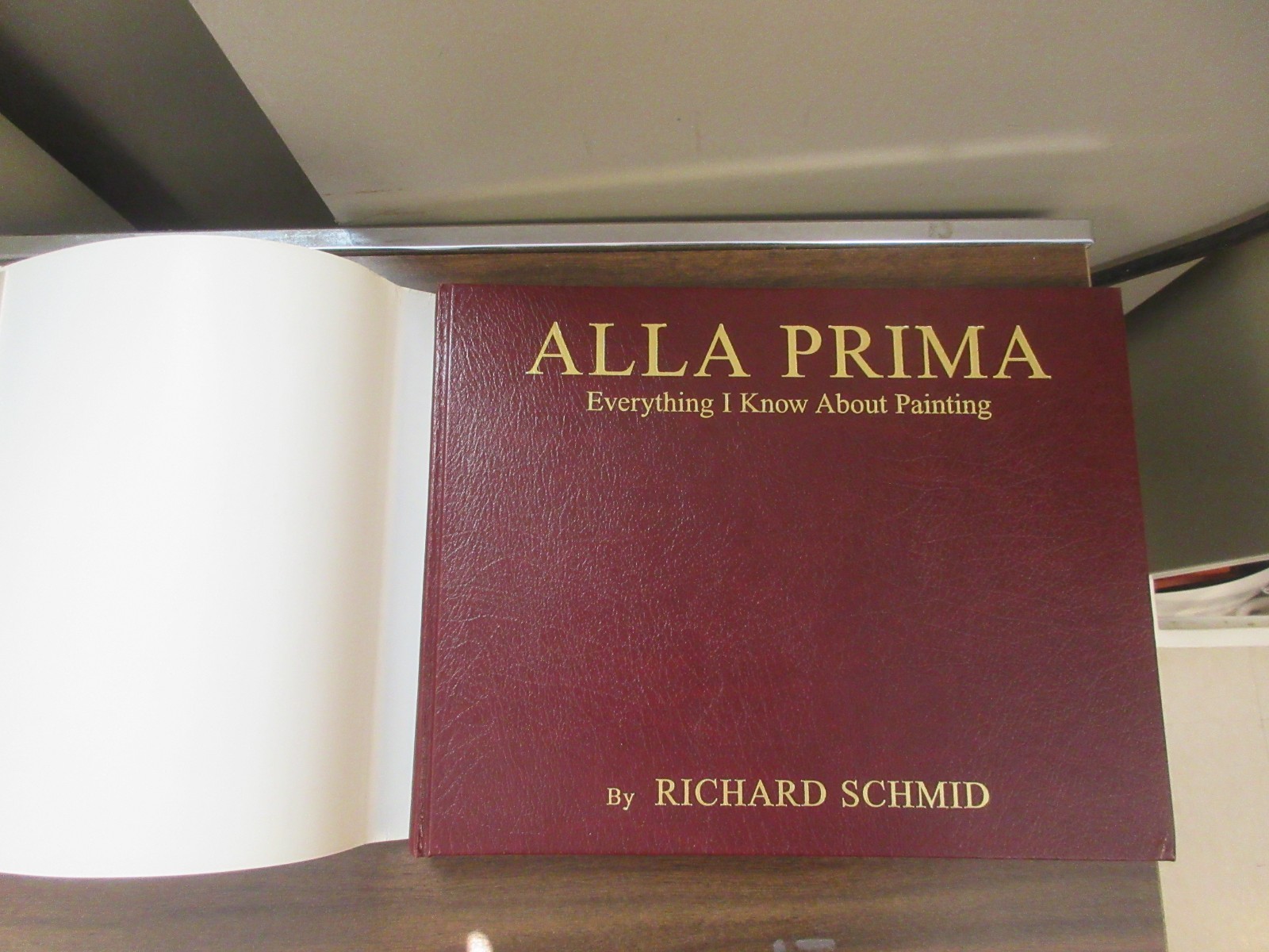 ALLA PRIMa, Everything I know about Painting – Schmid