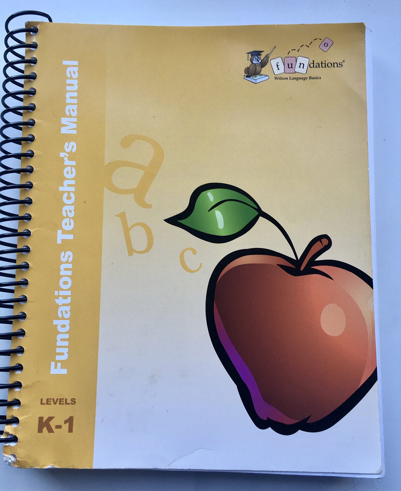 Fundations Teacher’s Manual K-1 by Barbara Wilson