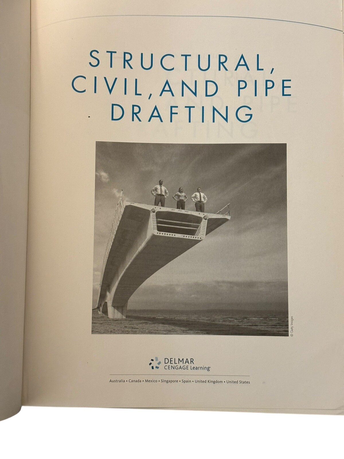 Structural, Civil and Pipe Drafting Paperback David L. Goetsch EUC