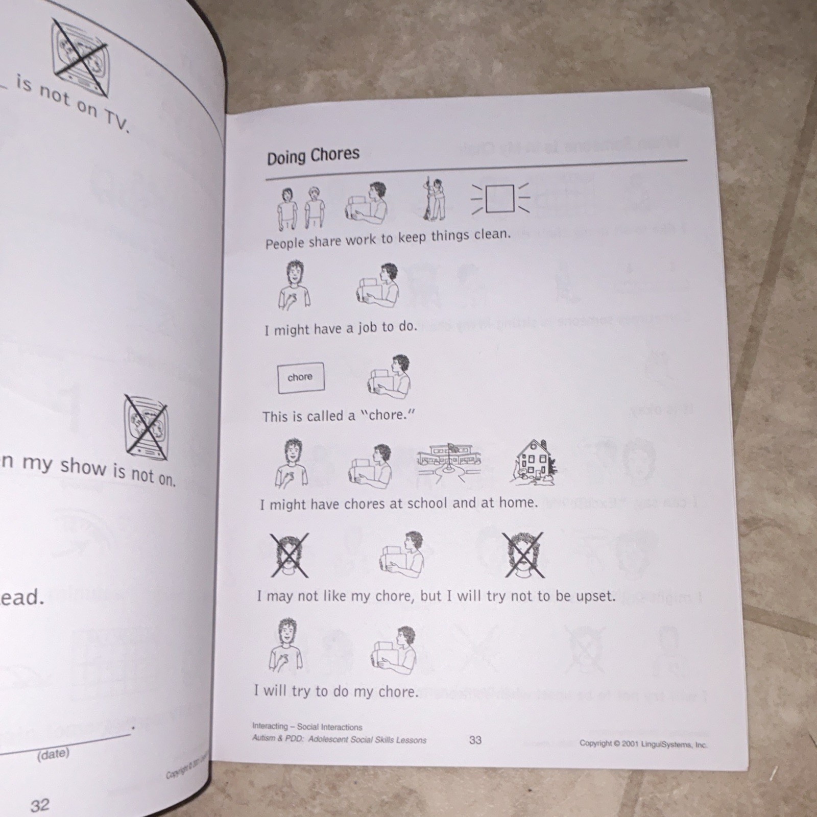LinguiSystems Autism & PDD Social Skills Lessons: Interacting PB 2001 63p