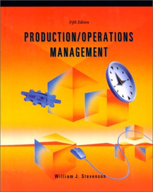 Production-Operations Management Hardcover William J. Stevenson