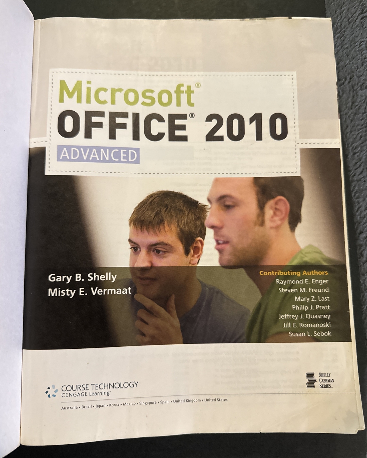 Microsoft Office 2010: Advanced (SAM 2010 Compatible Products) Book