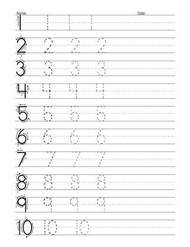 Handwriting Practice Book for Kids Ages 6-10 : Printing Workbook for Grades 1, 2