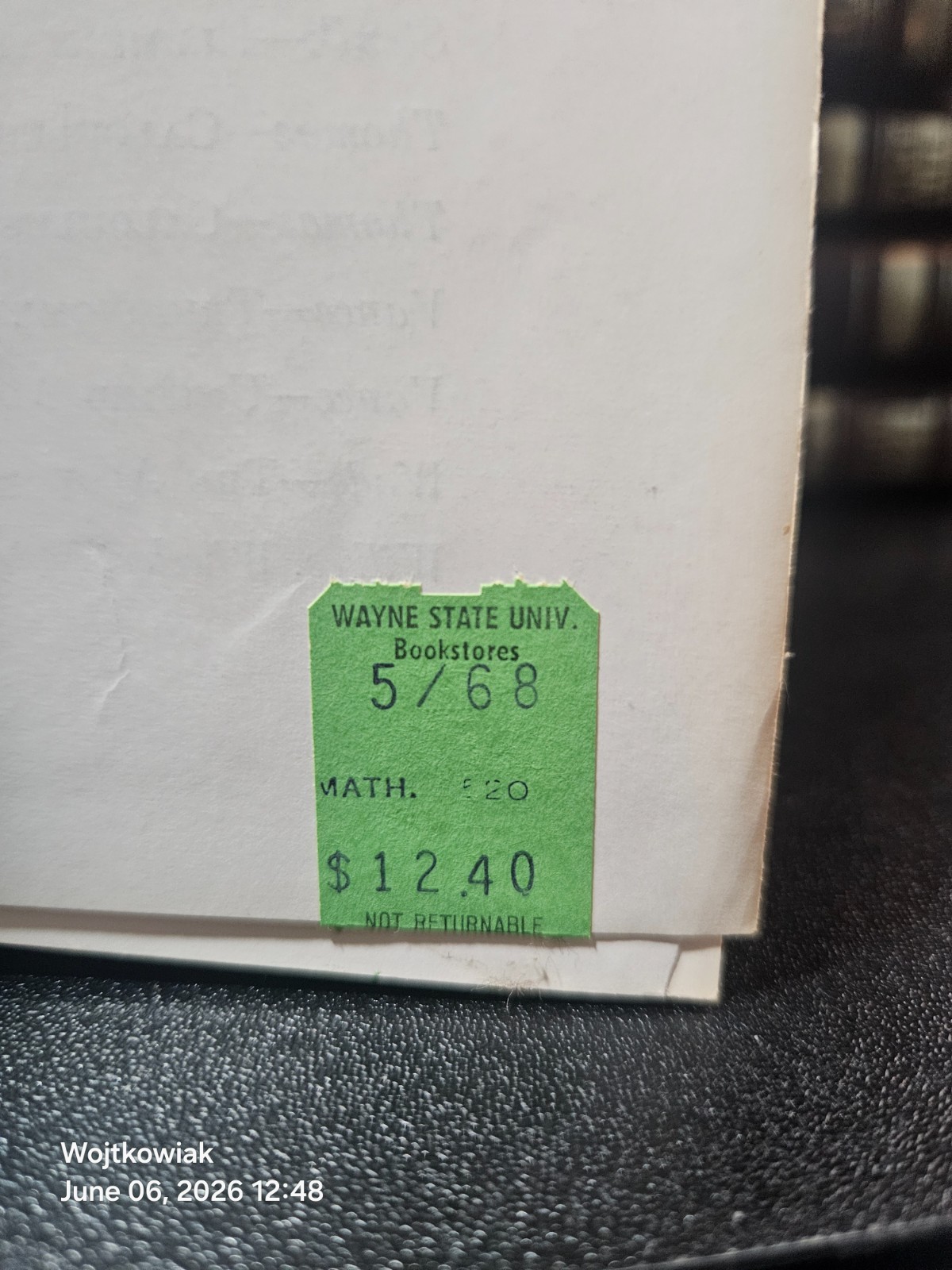 11# 1959 Advanced Calculus by Wilfred Kaplan – Fifth Printing Hardcover Book