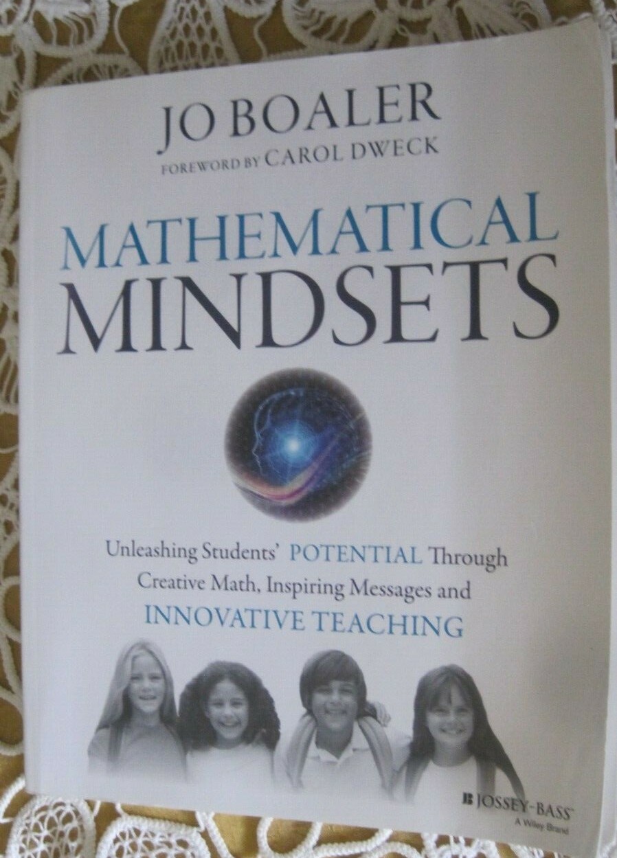 Mathematical Mindsets paperback by Jo Boaler