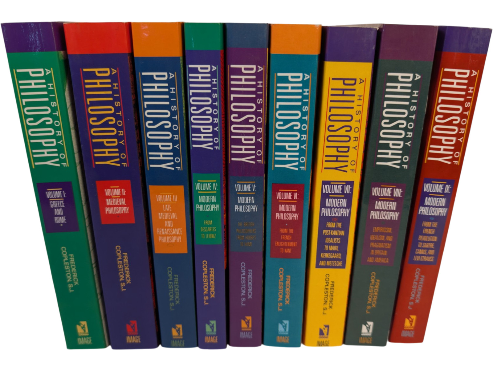 A History Of Philosophy Frederick Copleston Complete 9 Vol Set PB