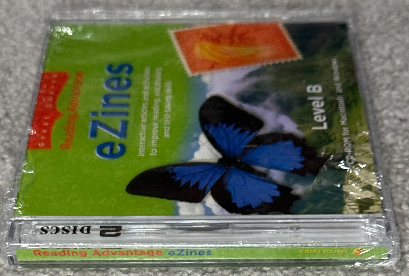 Great Source Reading Advantage eZines Level A 2 Discs CD-ROM