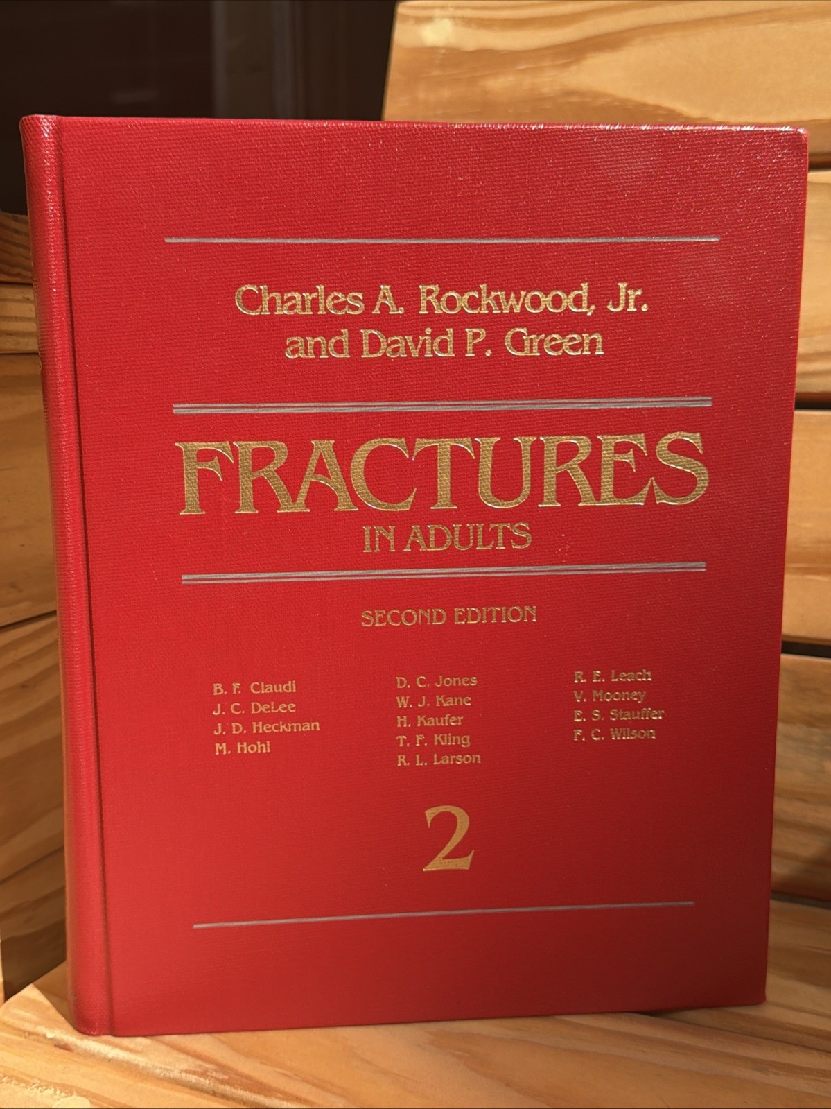 Set Of 3 Fractures in Adults & Children 2nd Ed. Volumes 1-2-3 Rockwood King 1984