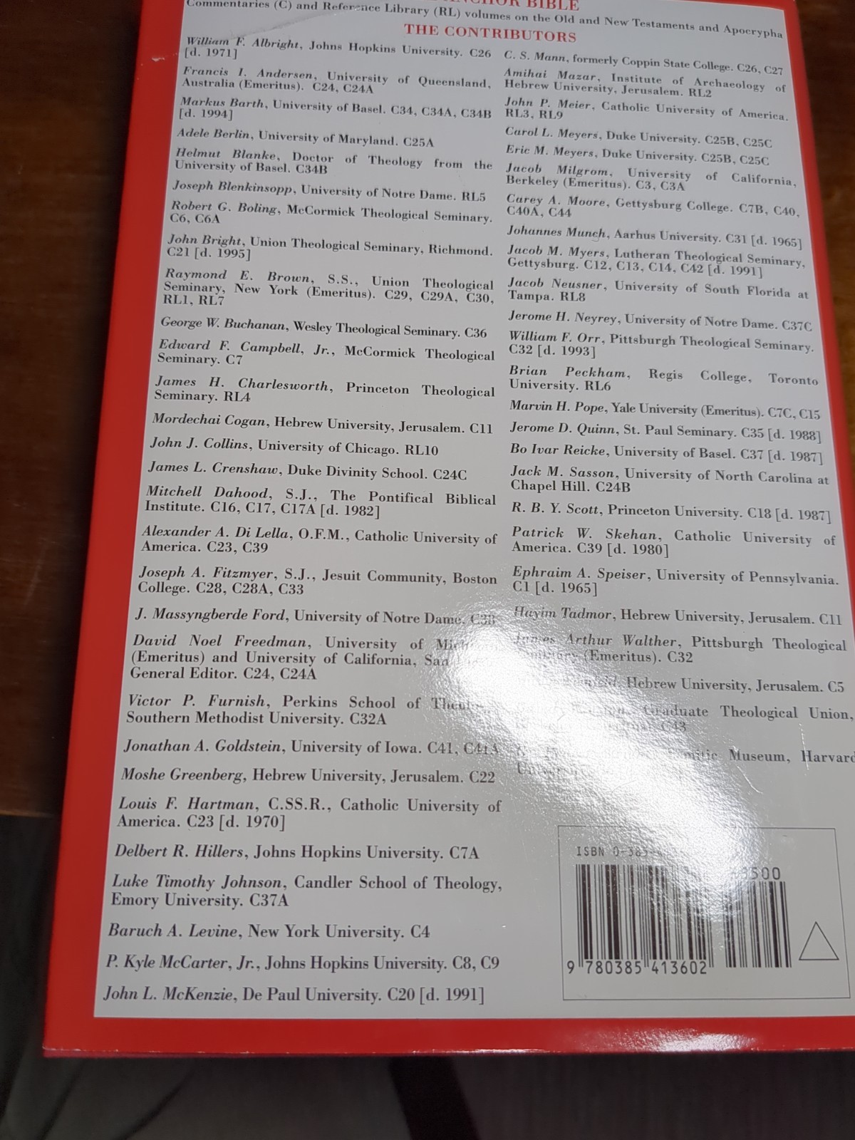 The Letter of James (The Anchor Yale Bible Commentaries) by Johnson Very Good