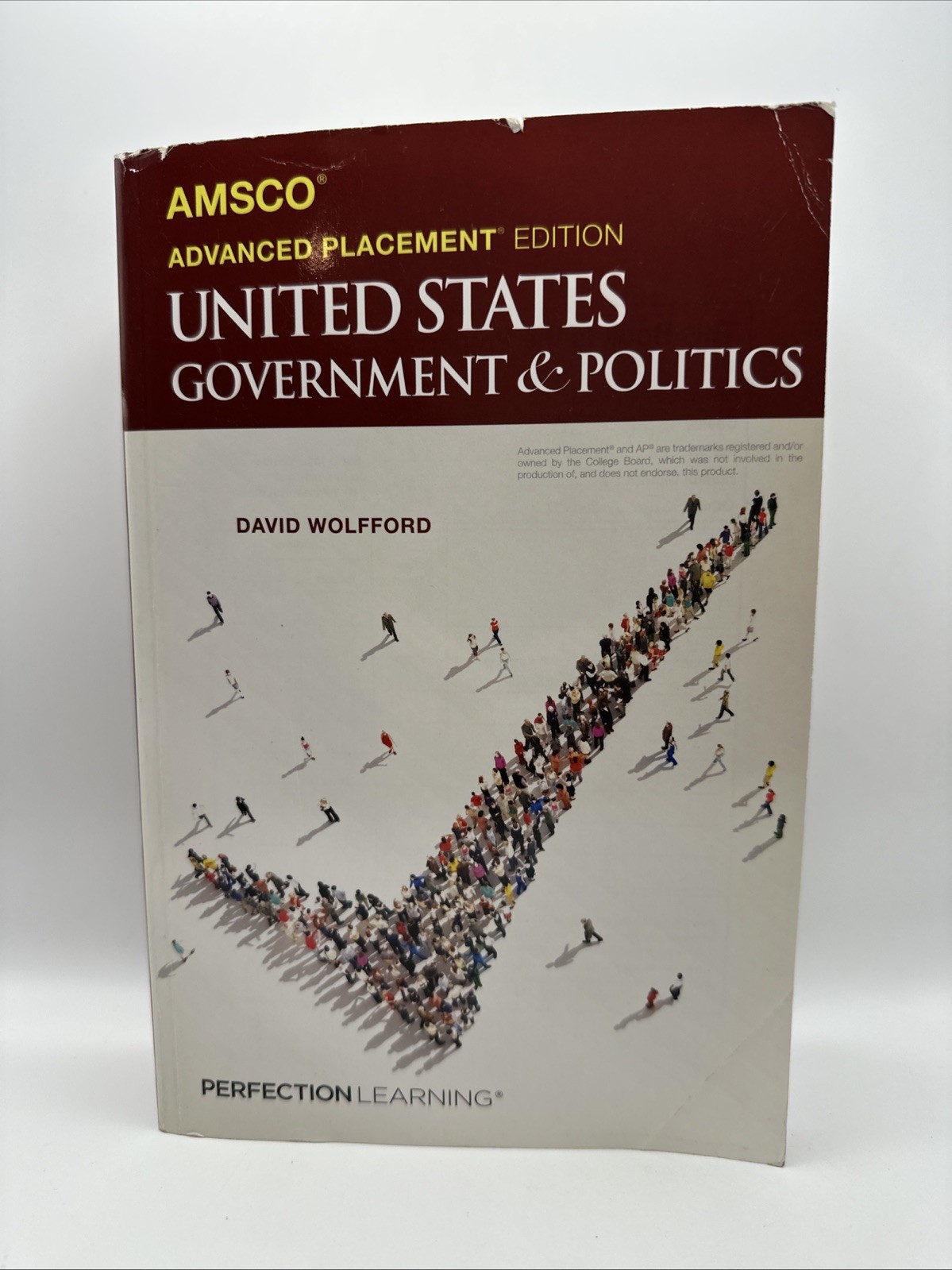 Advanced Placement United States Government & Politics 3rd Edition (UNMARKED!)