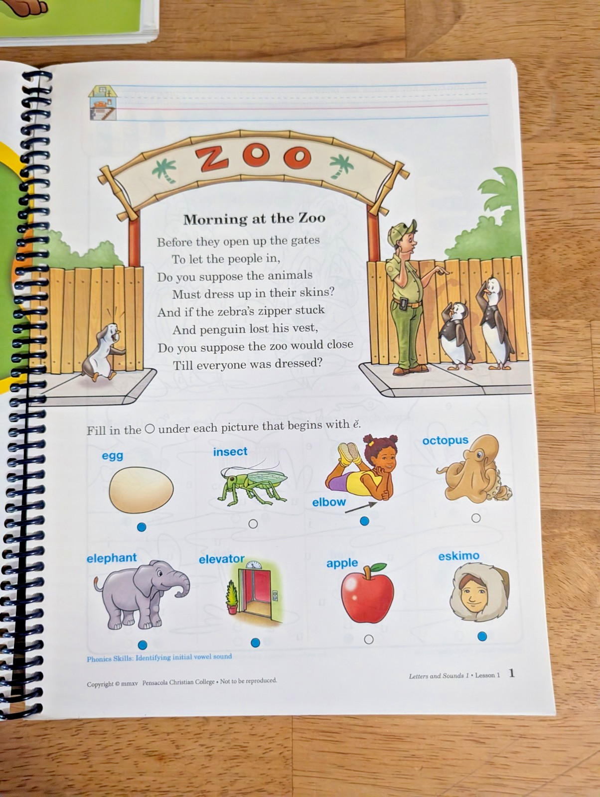 Abeka Language 1, Letters and Sounds 1 Teacher Key Books A Beka